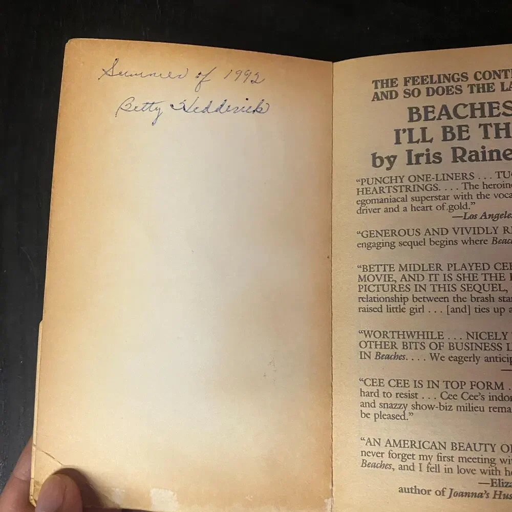 I'll Be There by Iris Rainer Dart (1992, Mass Market)